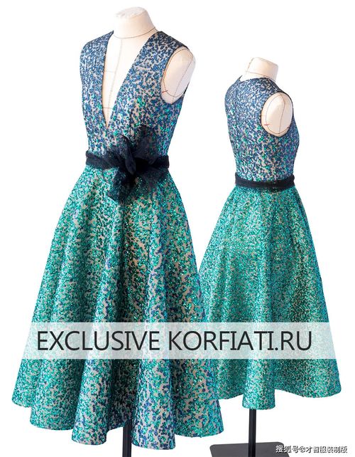 5款实用小礼服服装制版结构造型与裁剪纸样技巧