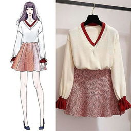 服装设计手绘与成品 从灵感跃然纸上到魅力绽放身姿